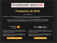 Tablet Screenshot of fotoworkshops-berlin.com